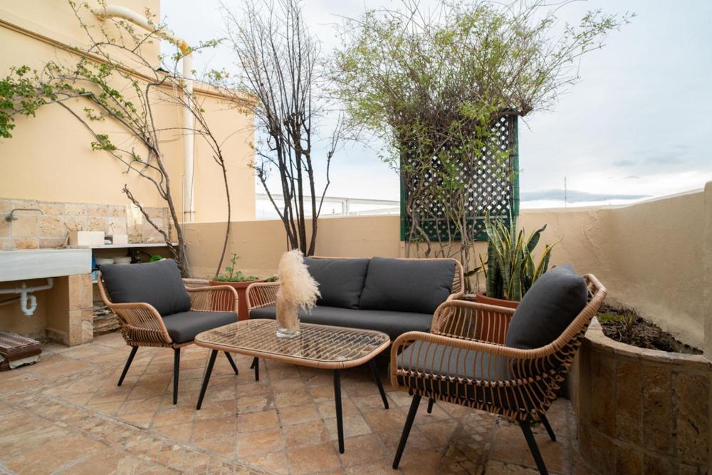 Apartamento Increible atico con terraza en el centro de Valencia Exterior foto
