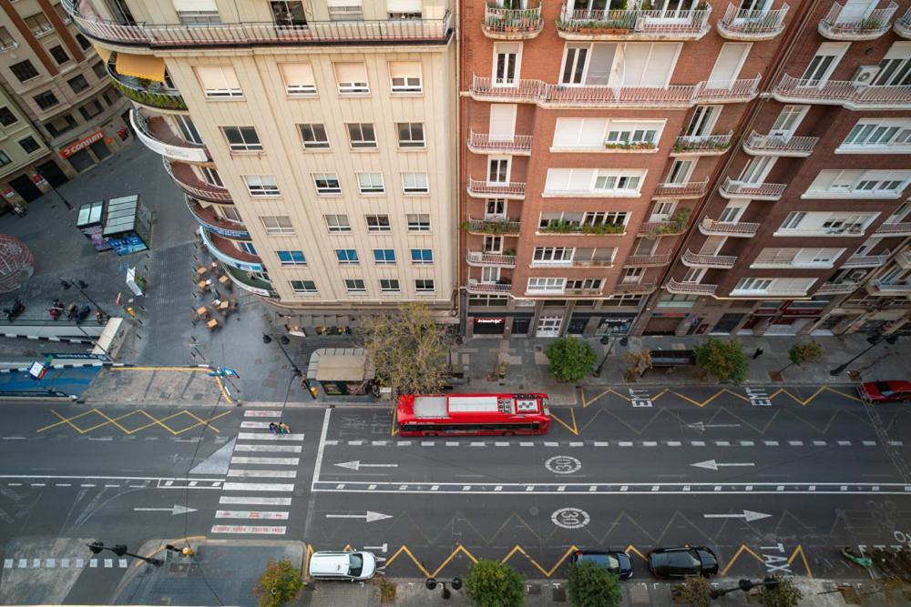 Apartamento Increible atico con terraza en el centro de Valencia Exterior foto